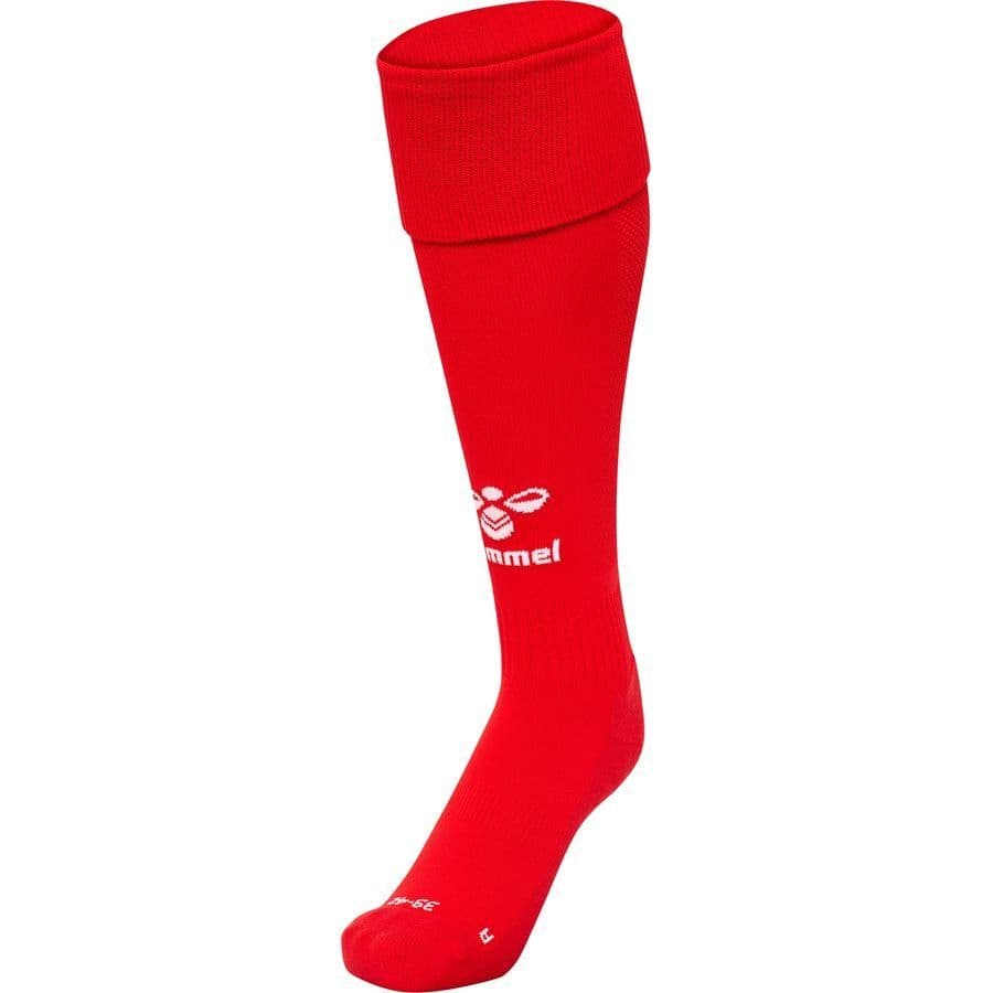 Hummel Voetbalkousen Essential - Rood/Wit