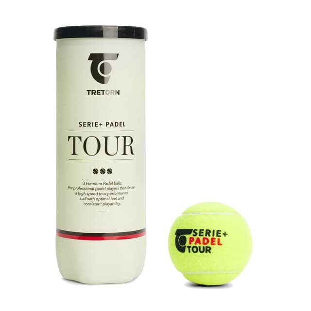 Tretorn Serie+ Padel Tour 3 Ballen Padelballen 1