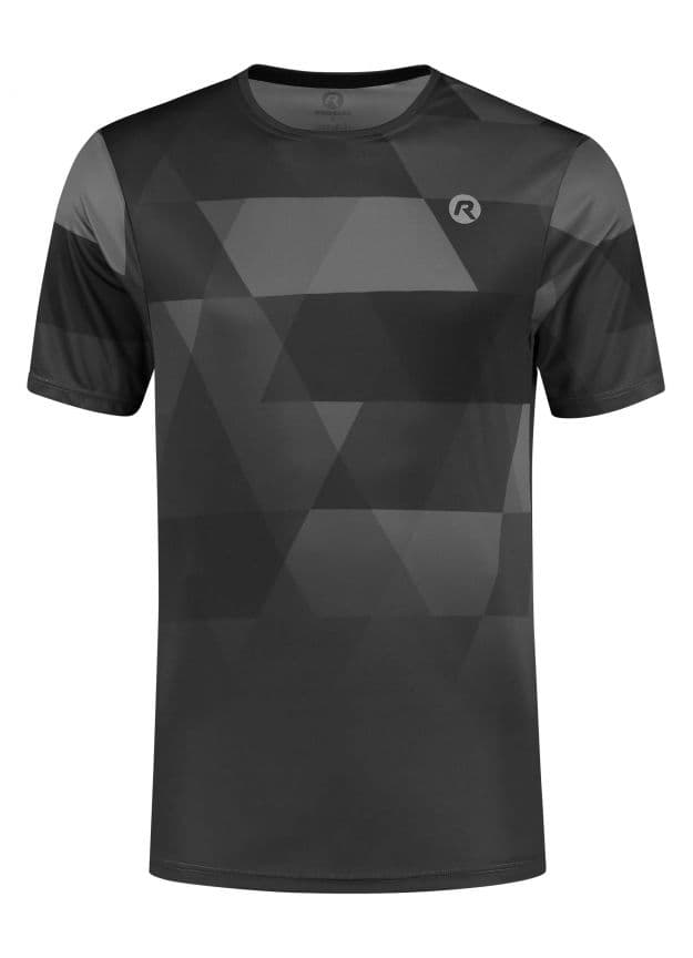 Rogelli Geometric T-Shirt Hardloop shirt Heren S