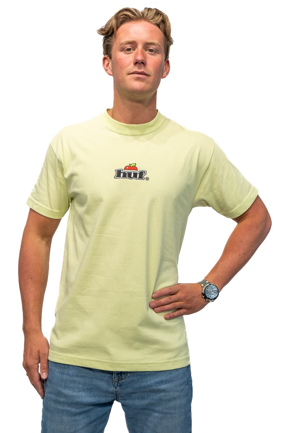 HUF Produce S/S Casual T-shirt Heren S