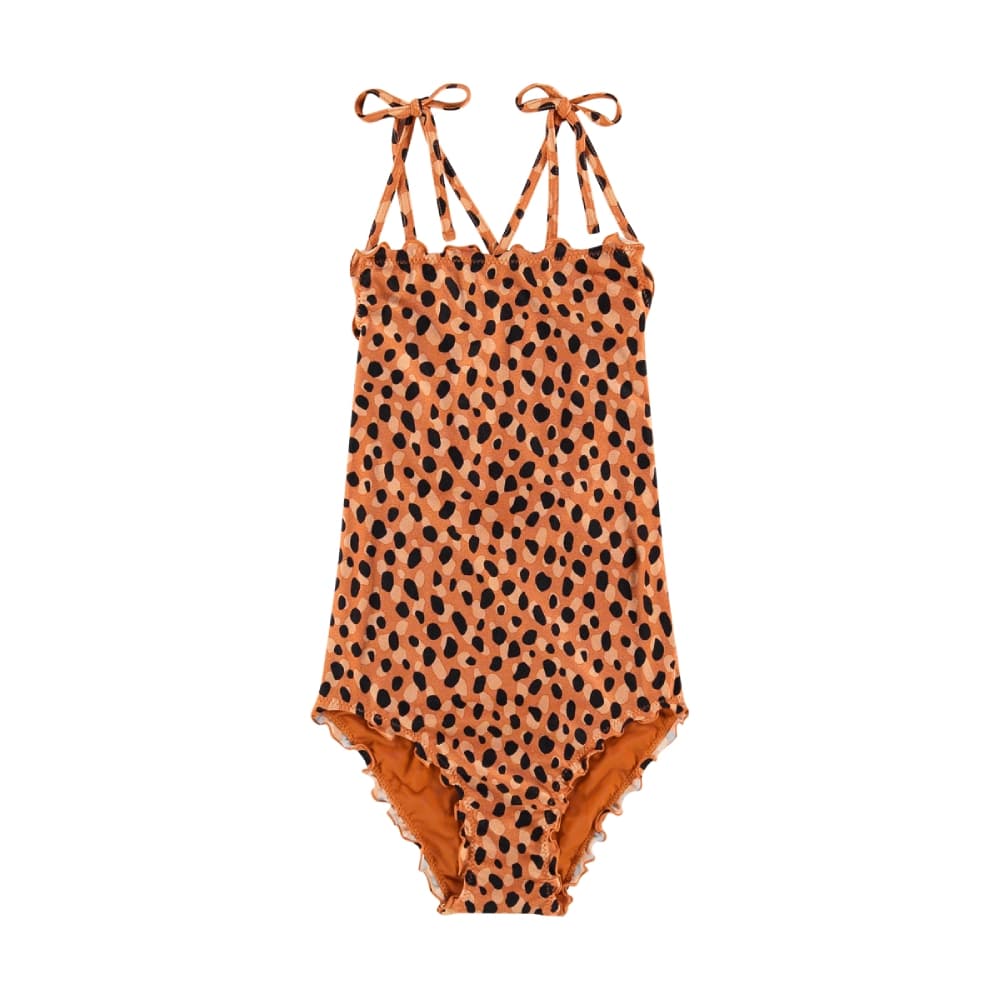 Beachlife Leopard Spots Badpak Meisjes 128