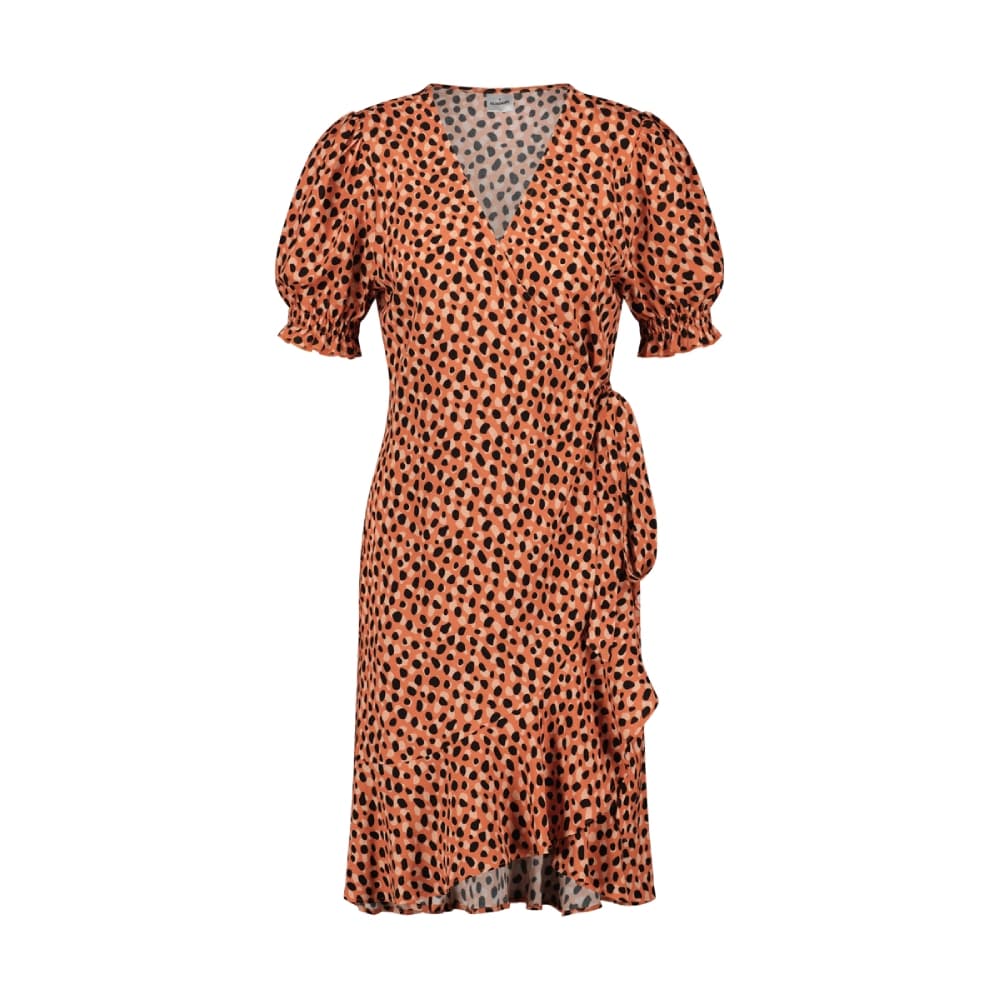 Beachlife Leopard Spots overslag Strandjurk Dames S