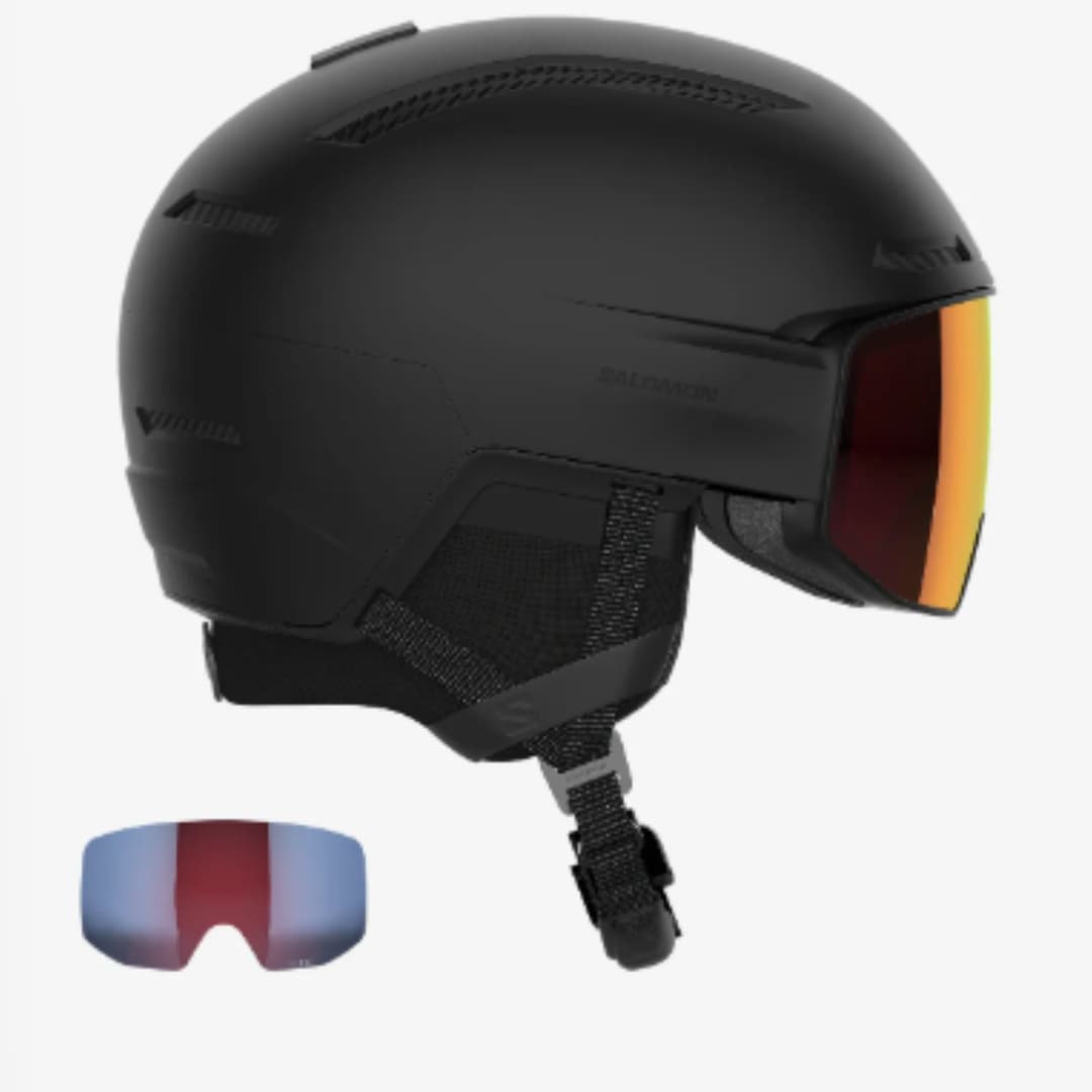 Salomon Driver prime sigma + 2 lenzen Vizierhelm zie 5884 53-56